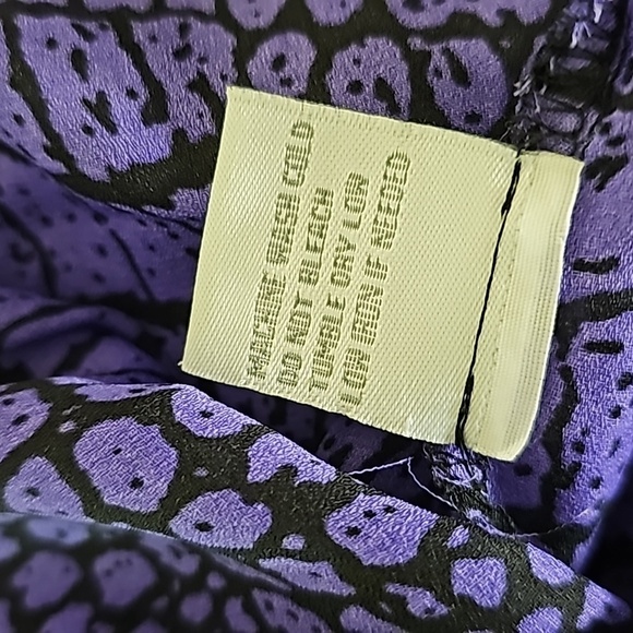 Larsen Gray Cowl Neck Long Sleeve Blouse Size S - Picture 6 of 7